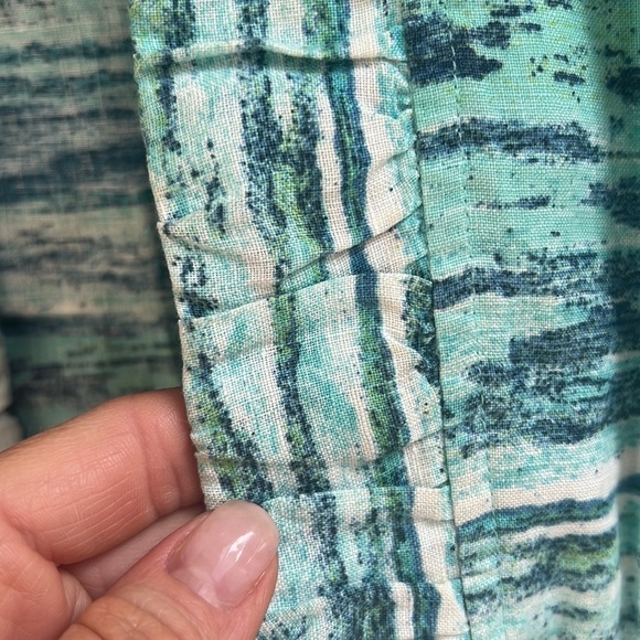 Chicos 100% Linen Ziggy Galinda Open Front Jacket - Picture 4 of 8